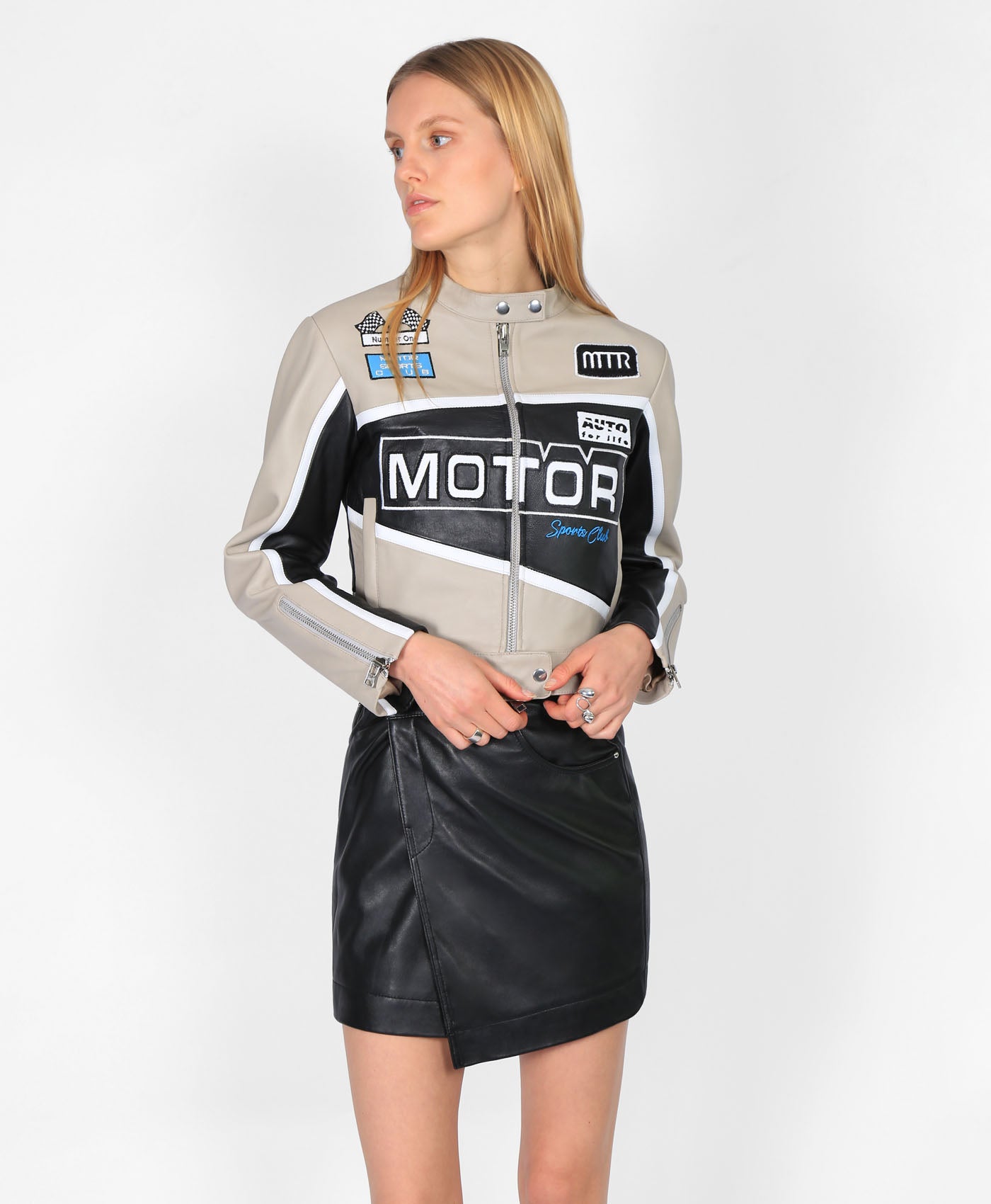 Patch Motorcycle Jacket