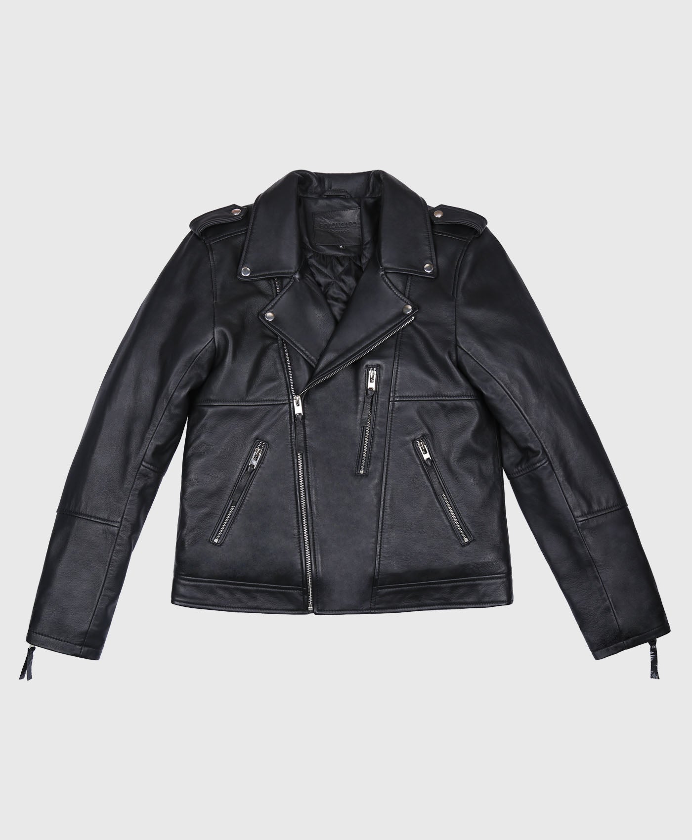 Visionary Leather Biker Jacket โ Bolongaro Trevor