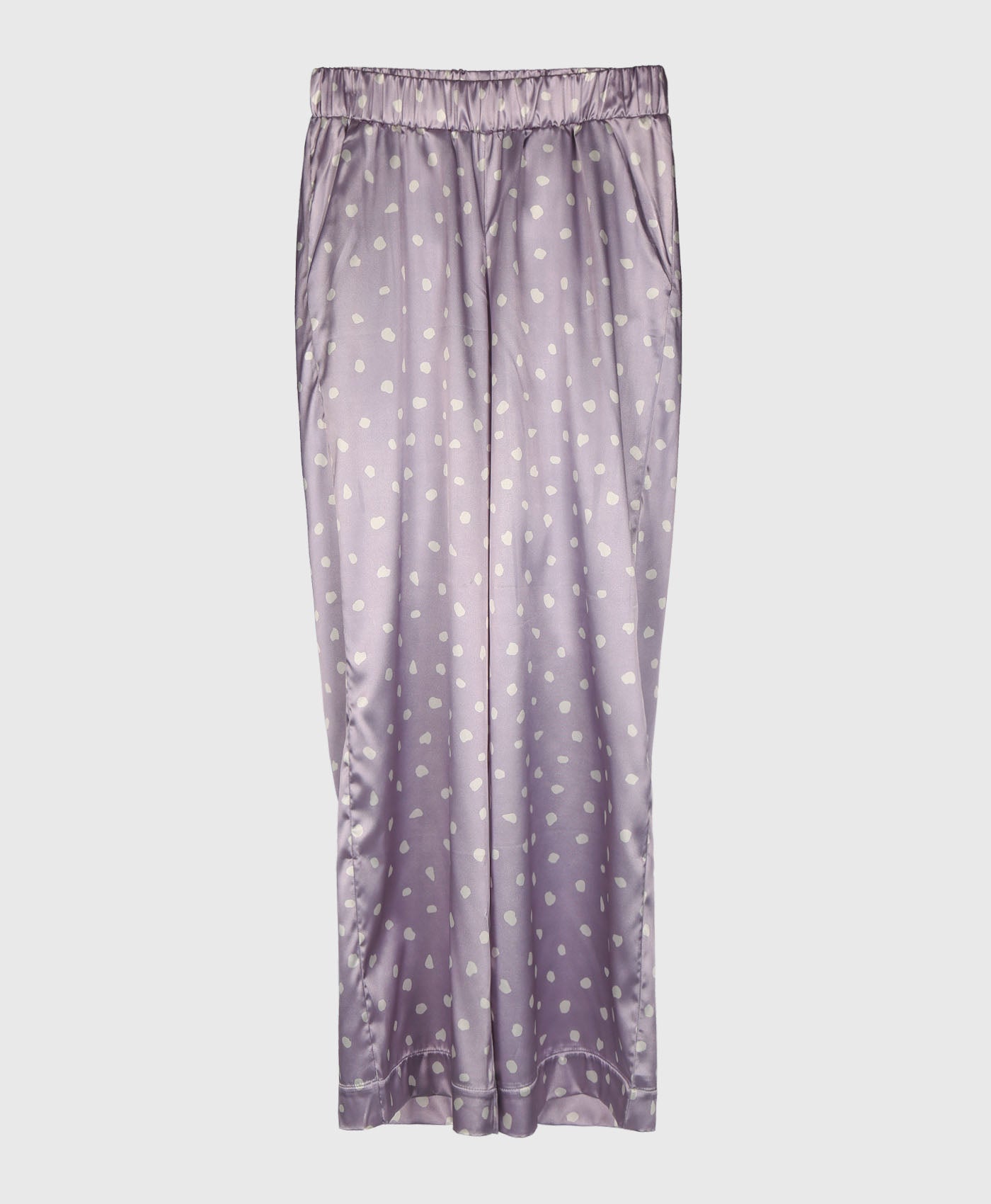 Lilac Silky Princess Pyjama Set