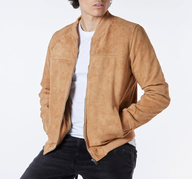 Real Suede Mikey Bomber Jacket