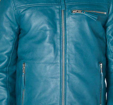 Real Leather Zac Worker Jacket