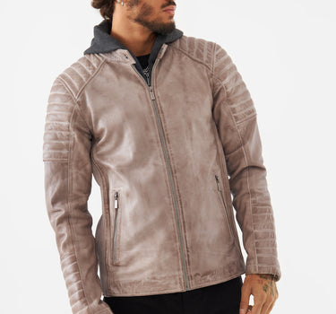 Real leather Jonas Racer Jacket