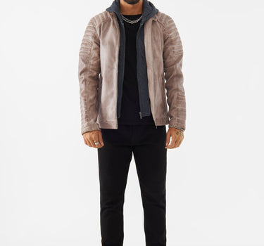 Real leather Jonas Racer Jacket