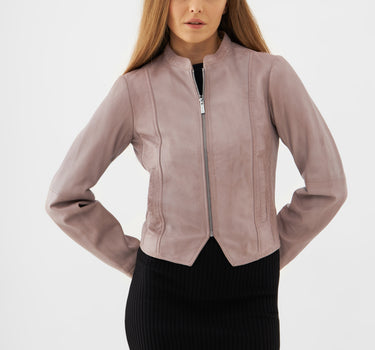 Real Leather Racer Jacket