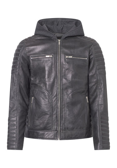 Real leather Nathan Racer Jacket – Bolongaro Trevor