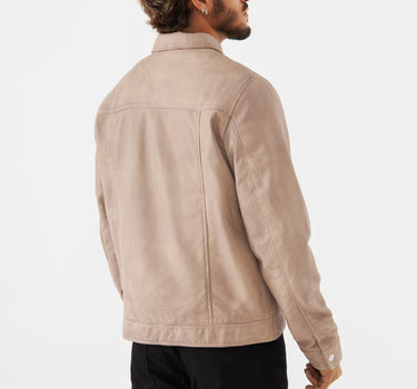 Real leather Samuel Overshirt Jacket