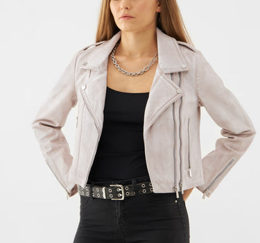 Real Leather Sarah Biker Jacket
