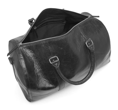 Real Leather Minimal Weekend Bag