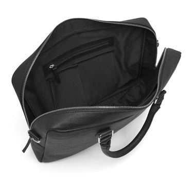 Real Leather Bruno Crossbody Satchel