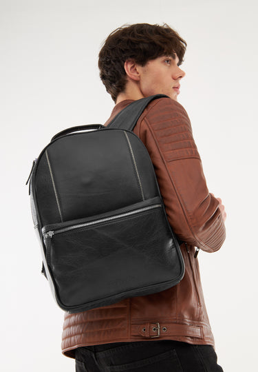 bolongaro trevor leather backpack Real Leather Bobby Rucksack – Bolongaro Trevor