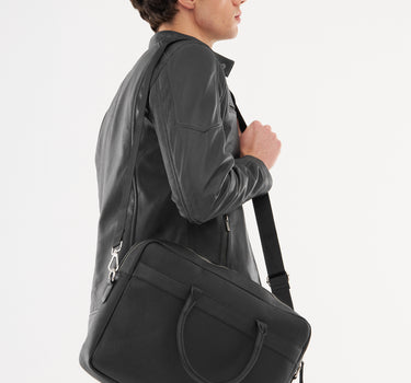 Real Leather Amory Crossbody Satchel