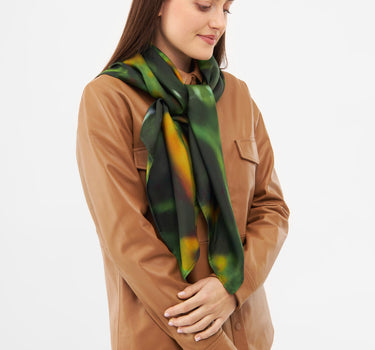 Butterfly Silk Printed Scarf