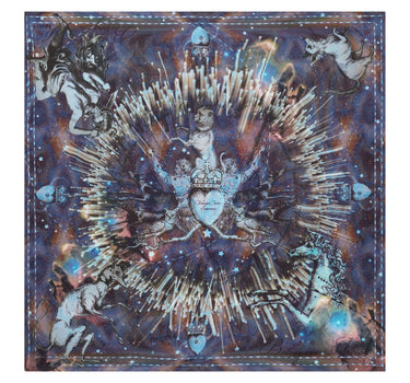 Dimension Silk Printed Scarf