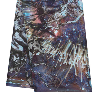 Dimension Silk Printed Scarf