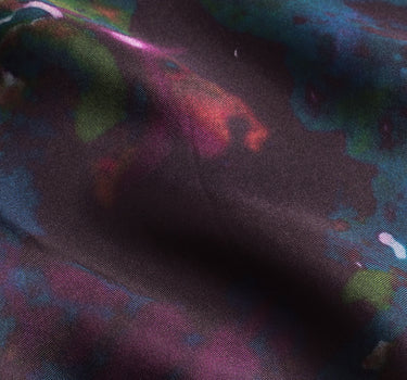 Faded Flowers Silk Printed Scarf