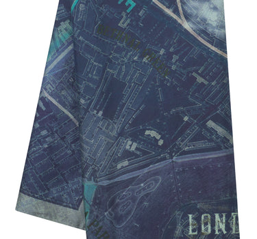 LondonBy Night Silk Printed Scarf