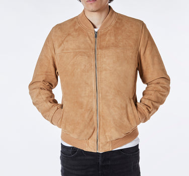 Real Suede Mikey Bomber Jacket