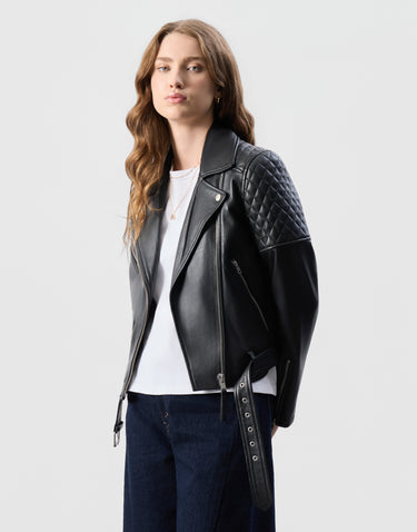 Real Leather Amora Biker Jacket