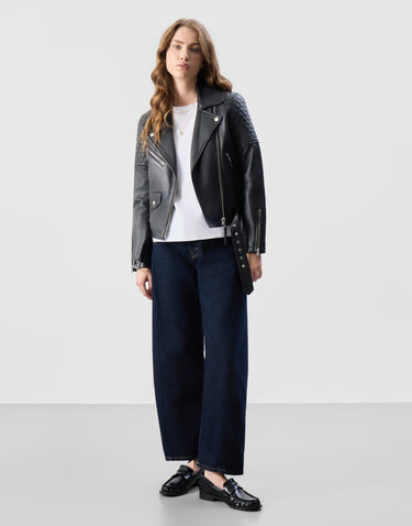 Real Leather Amora Biker Jacket