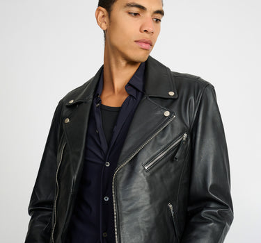 Arlo Leather Biker Jacket