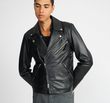 Arlo Leather Biker Jacket