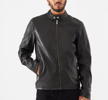 Real Leather Arthur Racer Jacket
