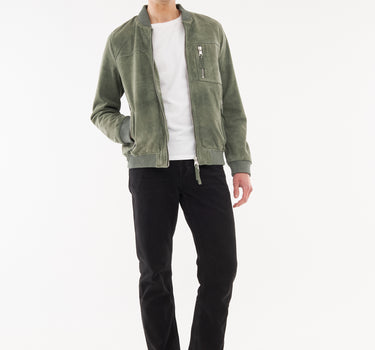 Real Suede Tommy Bomber Jacket