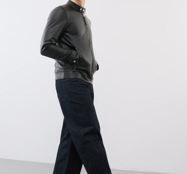 Classic Leather Racer Jacket