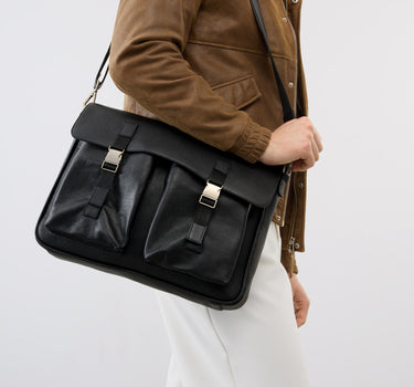 Dalston Leather Messenger