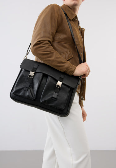 Dalston Leather Messenger