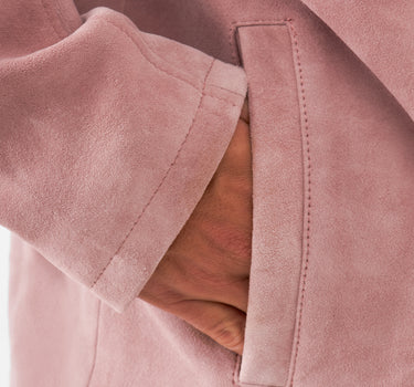 Real Suede Double Pocket Overshirt
