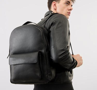 Fenchurch Leather Backpack