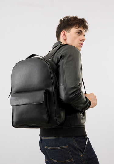 Fenchurch Leather Backpack