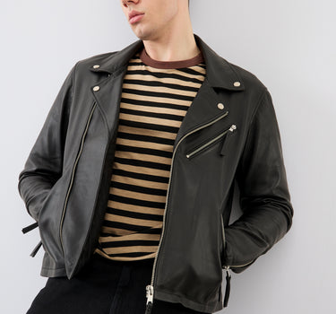 Arlo Leather Biker Jacket