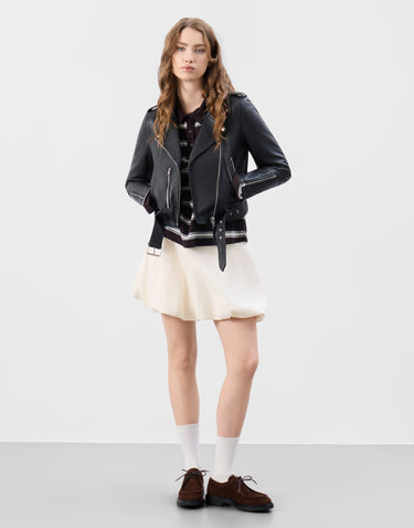 Real Leather Katie Biker Jacket