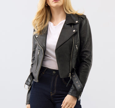 Real Leather Katie Biker