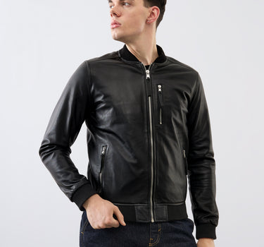 Lerwick Leather Bomber Jacket