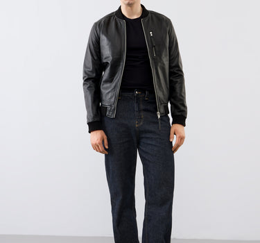 Lerwick Leather Bomber Jacket