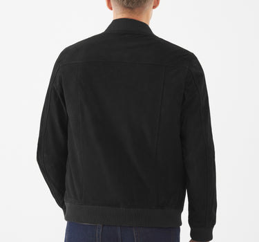 Real Suede Lerwick Bomber Jacket | Black