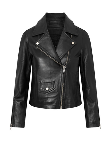 Real Leather Lorial Biker Jacket