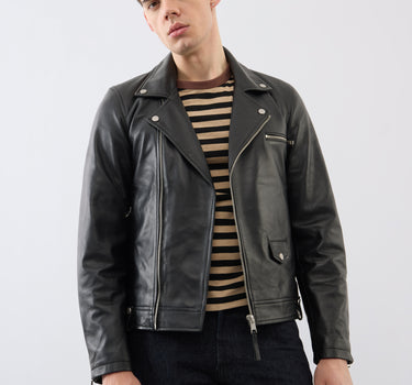 Louis Leather Biker Jacket