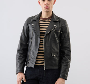 Louis Leather Biker Jacket