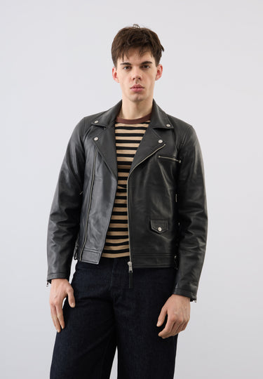 Louis Leather Biker Jacket