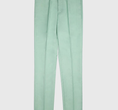 Plain Skinny Suit Trousers In Light Green