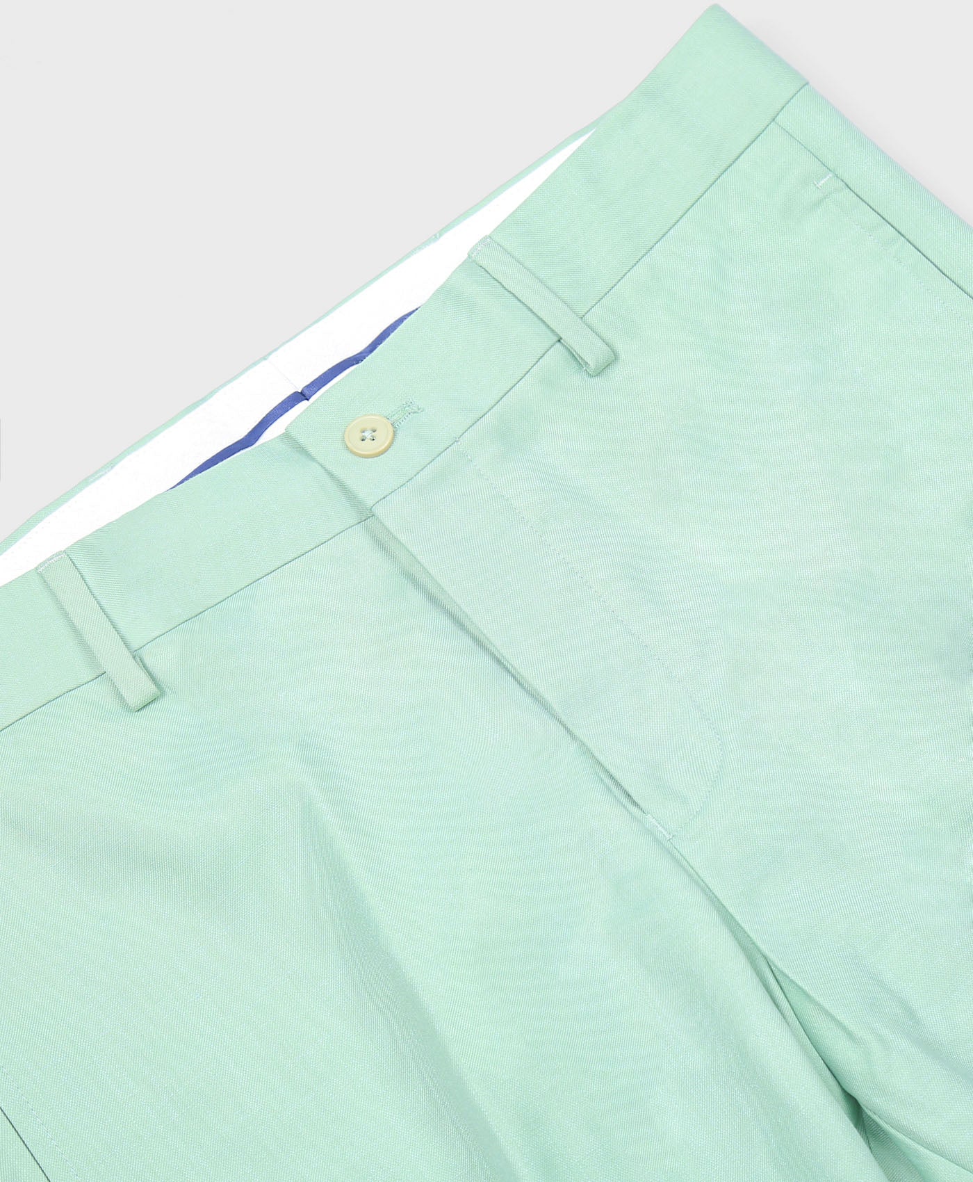 Plain Skinny Suit Trousers In Light Green