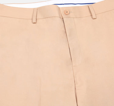 Skinny Suit Trousers In Tan