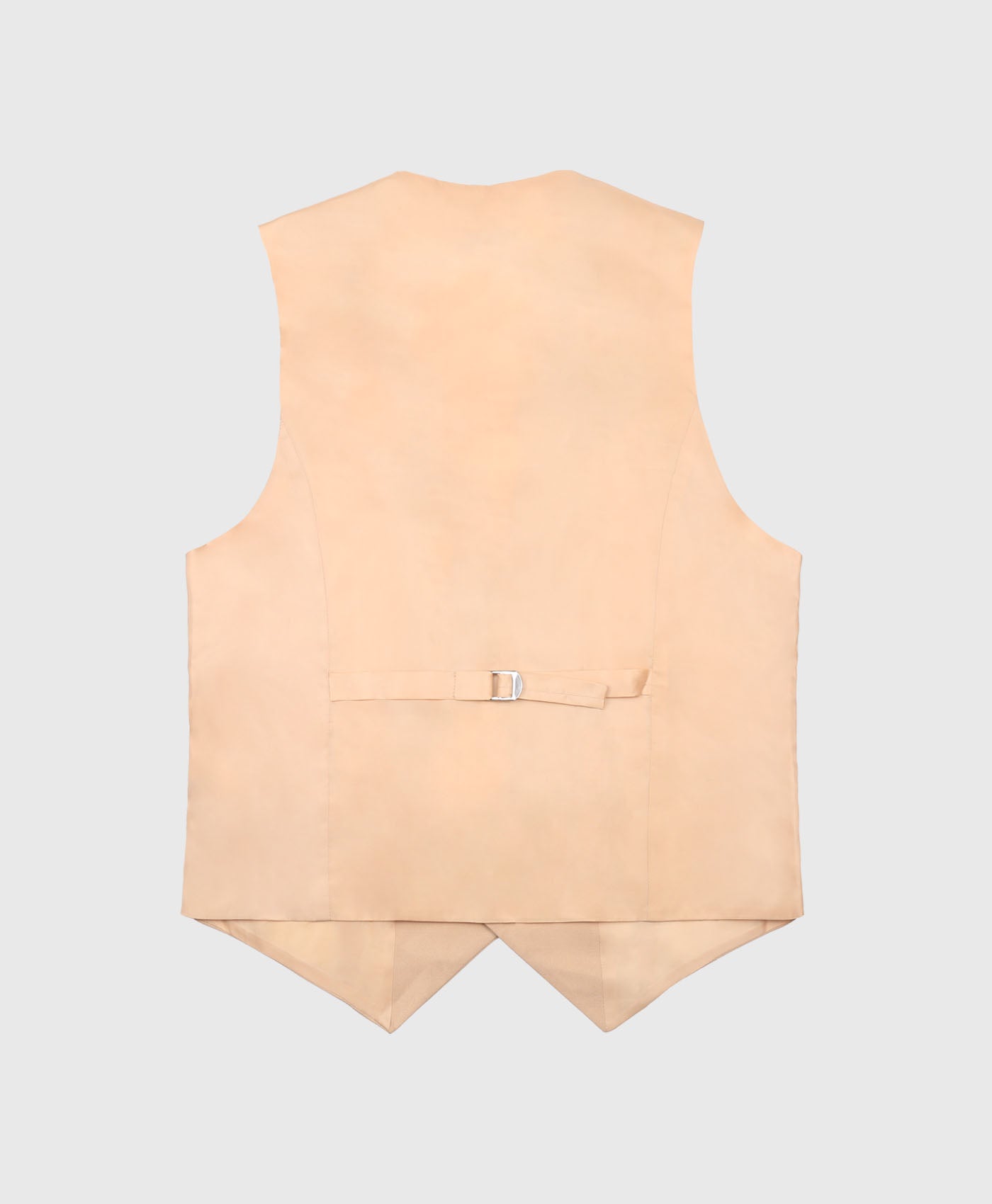 Plain Skinny Suit Waistcoat In Tan