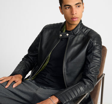 Quilted Racer Jacket