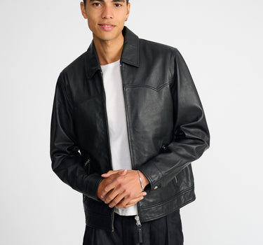Real Leather Ralph Western Jacket