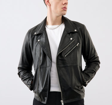 Ryder Leather Biker Jacket